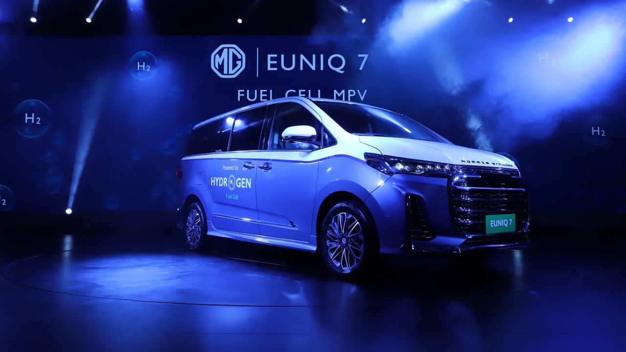 MG Euniq 7 Hydrogen fuel