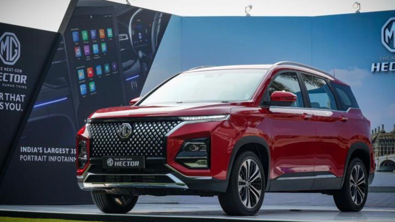 MG hector facelift