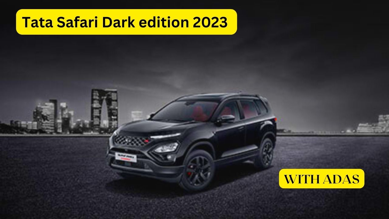 Tata Safari Dark edition 2023