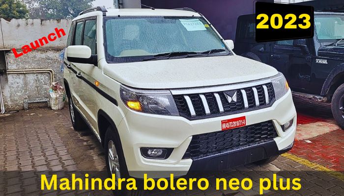 2023 Mahindra Bolero Neo plus