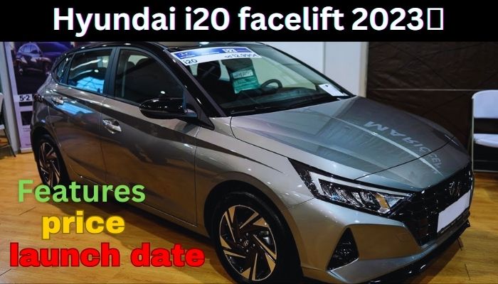 Hyundai i20 facelift 2023