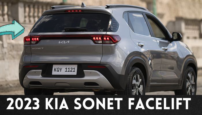 2023 kia Sonet Facelift