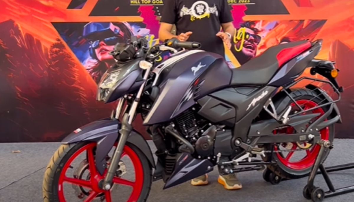 New TVS Apache RTR 160 4V