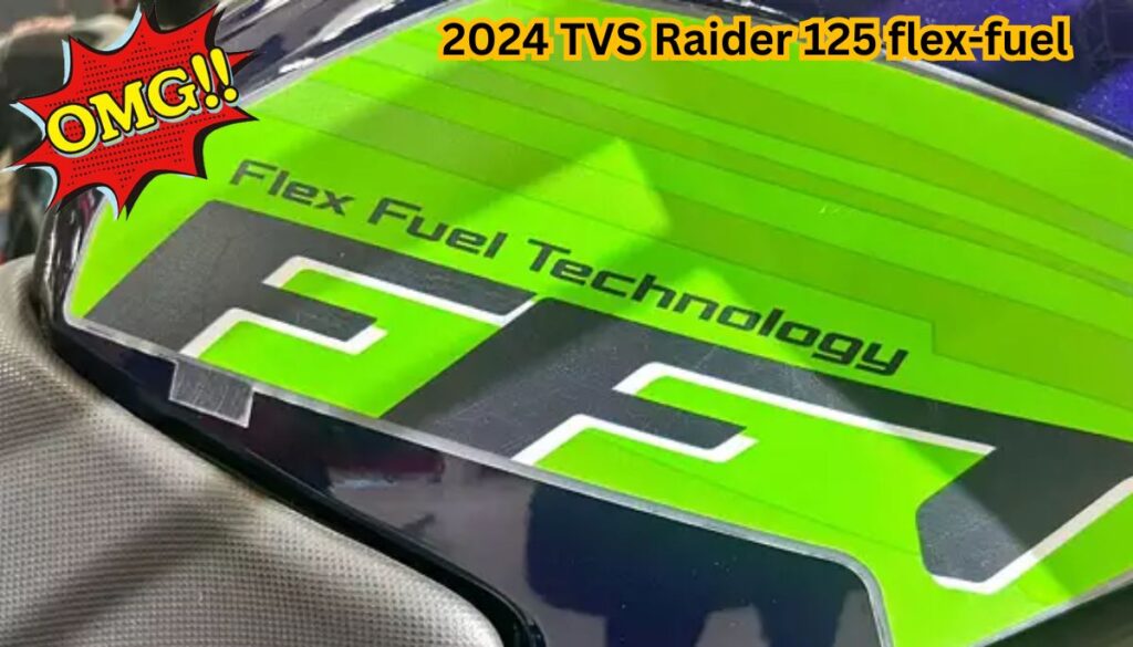 2024 TVS Raider 125 flex-fuel